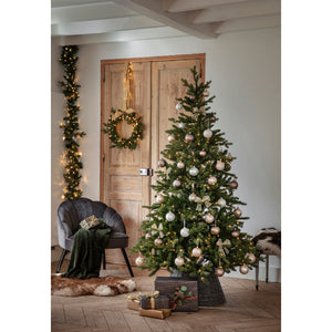 Allison Pine Tree Pre Lit Warm White & Multi LED