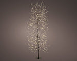 6 FT Micro Tree Warm White LED With Black Trunk