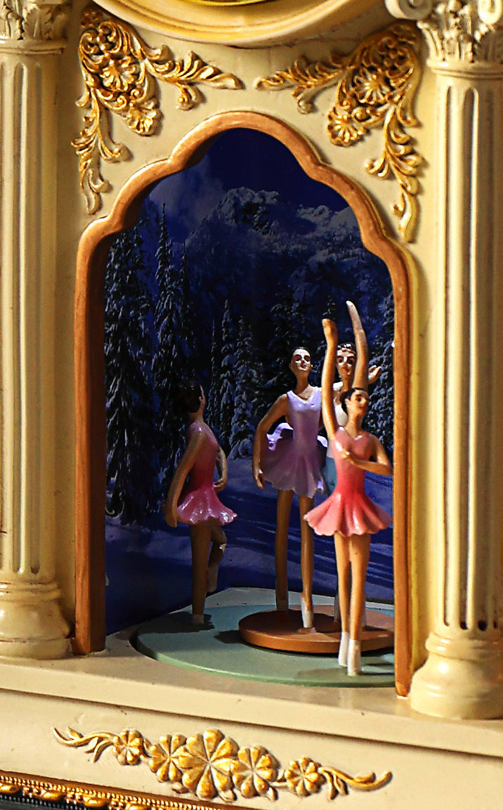 Ballerina Musical Clock