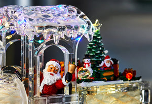 Diamond Cut Santa Train