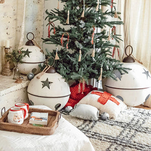 Oversized Christmas Ornaments, Set of 3