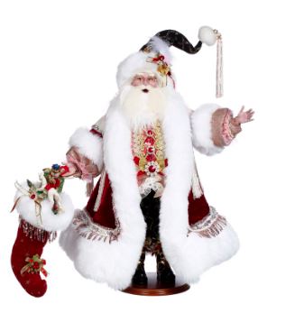 Mark Roberts 27" Santa With Stocking