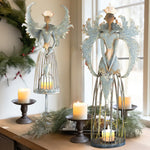 HUGE Whimsical Metal Christmas Angels, Choose Your Style