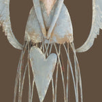 HUGE Whimsical Metal Christmas Angels, Choose Your Style