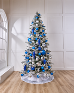 Blue & Silver Tree Decorating Kit