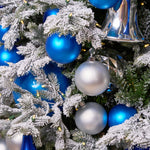 Blue & Silver Tree Decorating Kit