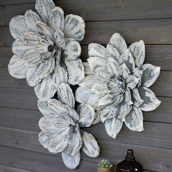 3D Rustic Spring Flower Wall Decor, Choose Your Style