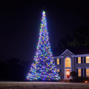 Fairybell Bundle | 25ft | 1500 LED lights | Multicolor | Including Flagpole