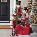 Merry Metal Nutcrackers, Set of Three