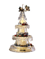 Christmas Two-Tier Tree Village